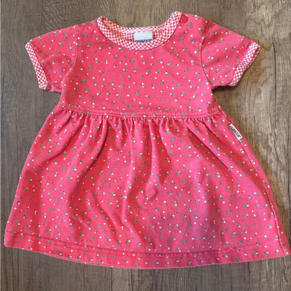 OshKosh B'gosh Pink Floral Casual Dress